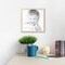 ArtToFrames 20x20 Inch Picture Frame, This 1.25 Inch Custom Wood Poster Frame is Available in Multiple Colors, Great for Your Art or Photos - Comes with Economy Acrylic and Corrugated Backing (A40OS)